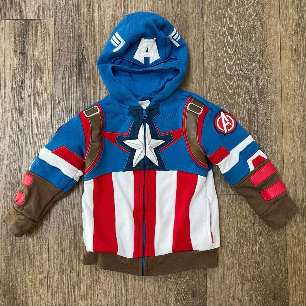 Captain America Costume Hoodie